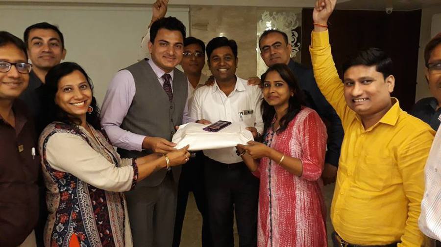 Felicitation by Mr. Kasim Raza